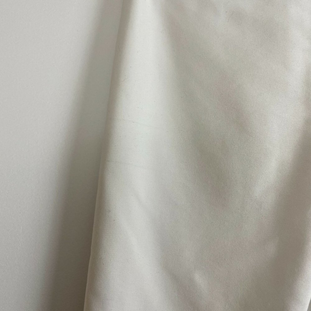Zara Womens White Mid Rise Slim Capri Pant Size 10 - Picture 7 of 11